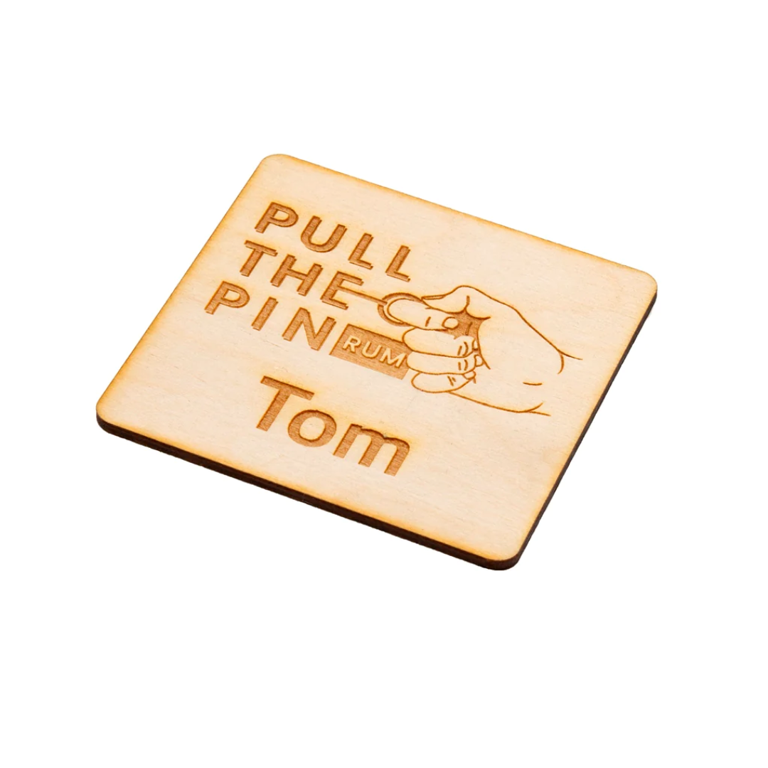 Pull The Pin + Products + Personalised Products